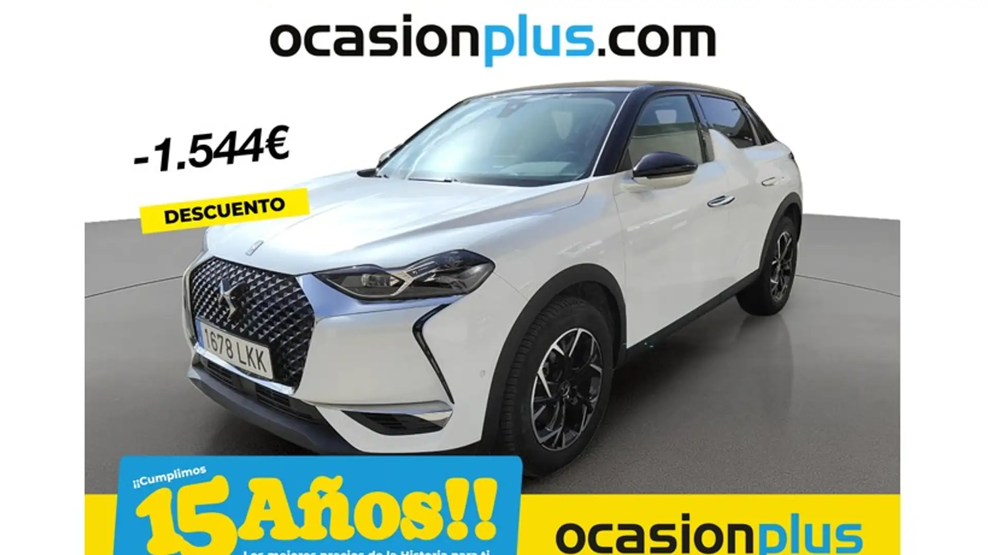 DS Automobiles DS 3 Crossback BlueHDi So Chic 130 Aut. Blanc - 1