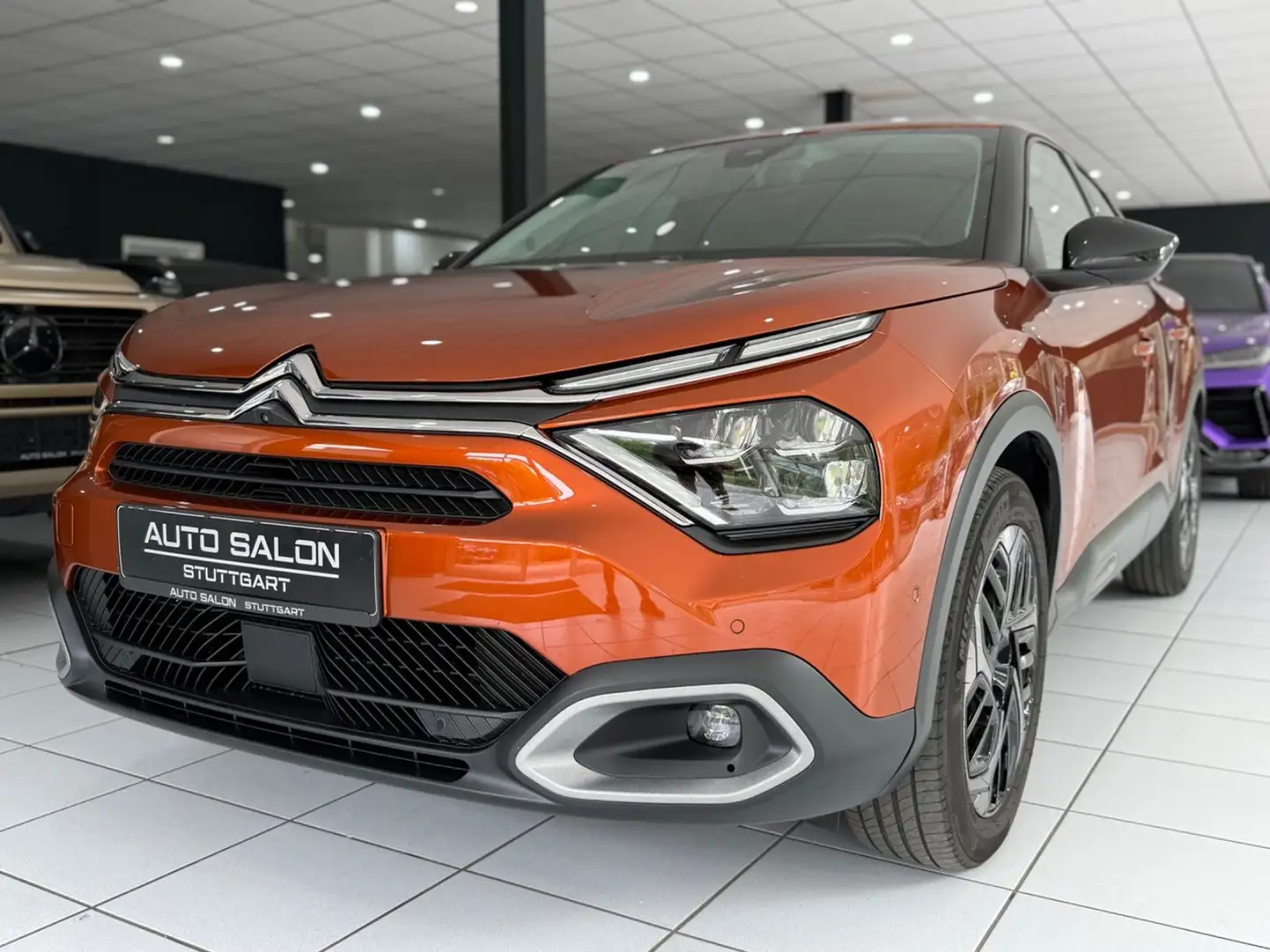 Citroen C4 Shine Automatik *LED*ACC*CAR-PLAY*360°*H-UP* Orange - 1