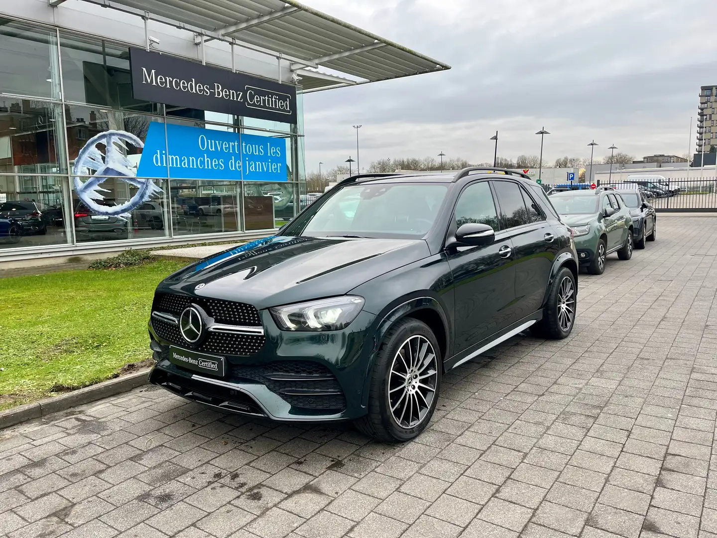 Mercedes-Benz GLE 350 de 4-Matic PHEV Zwart - 1