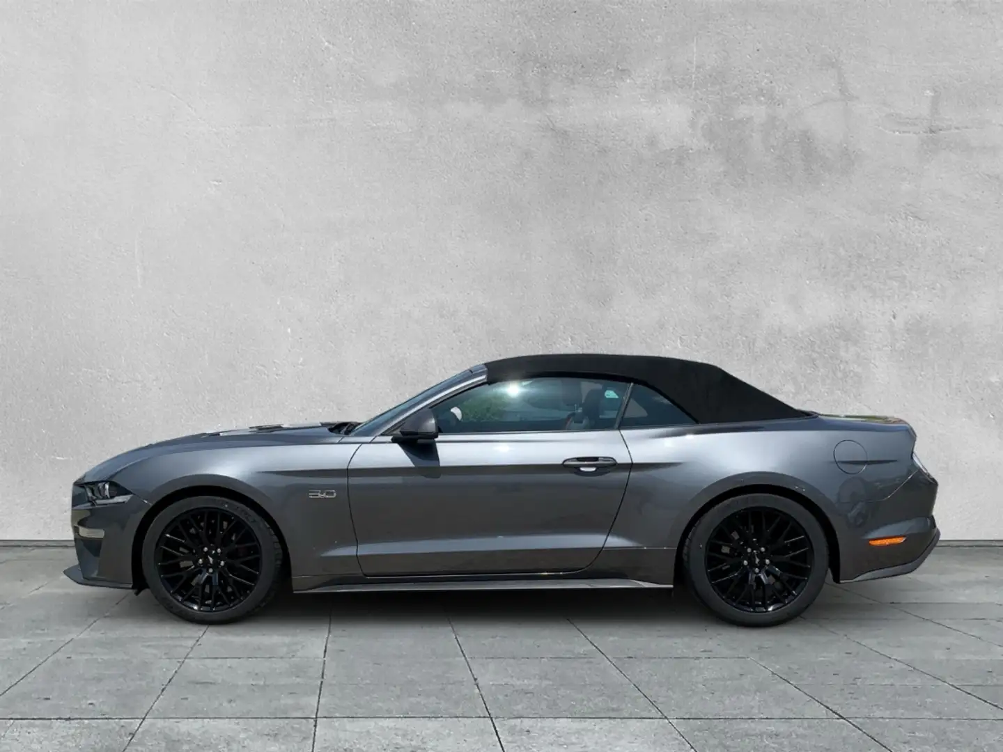 Ford Mustang GT Convertible 5.0 Ti-VCT V8 Aut. +LEDER Grau - 2