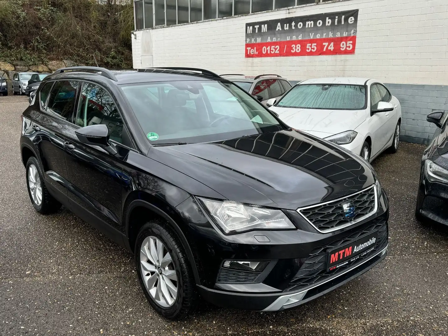 SEAT Ateca 1.4 TSI Style Klimatronic Ahk Totw Noir - 1