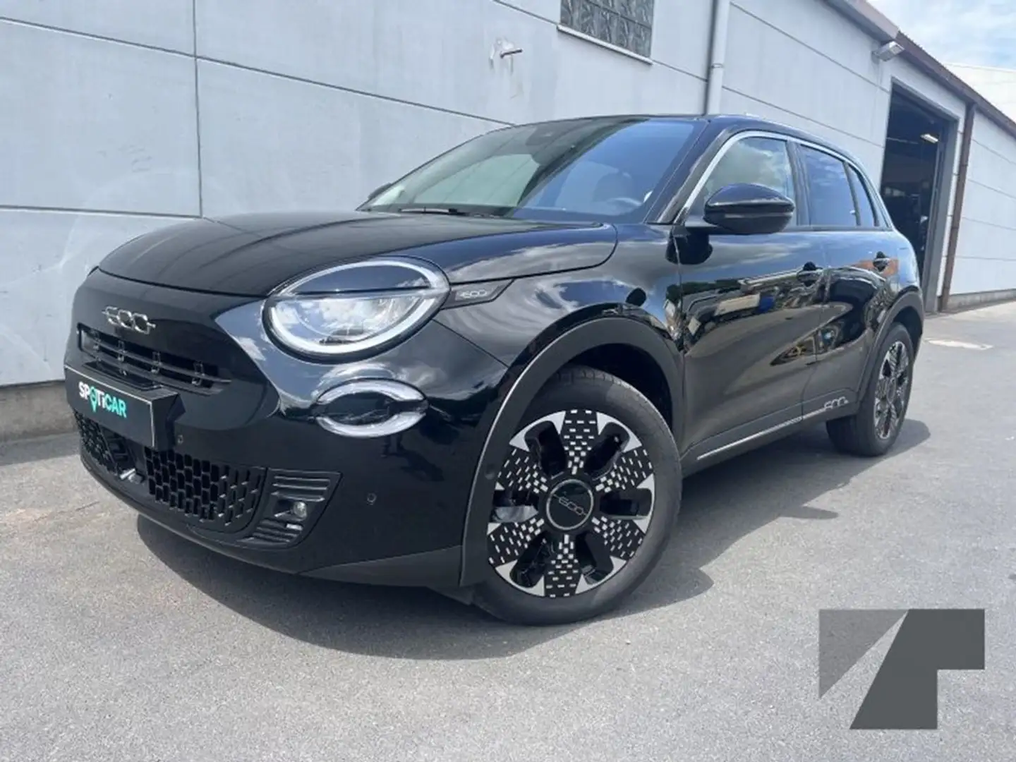 Fiat 600 Hybrid La Prima 100PK Zetelverw. + massage + dodeh Noir - 1