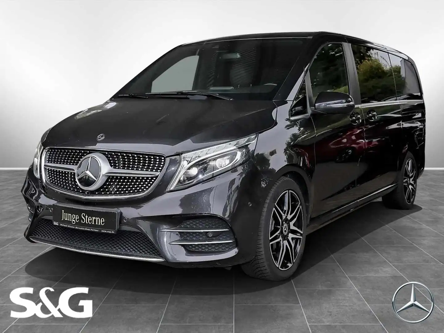 Mercedes-Benz V 300 d AVANTGARDE EDITION Lang AMG AHK+360° Grau - 1
