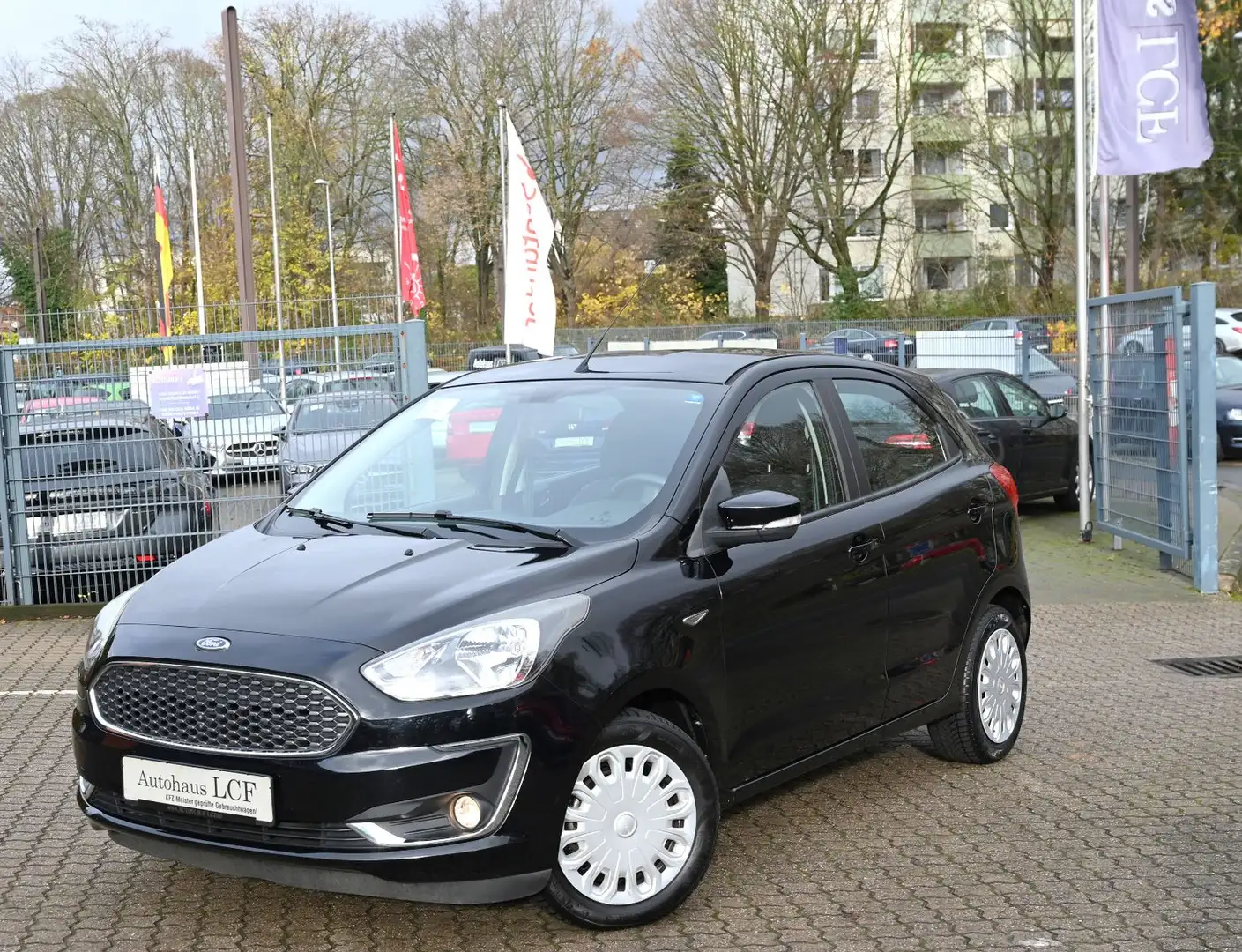 Ford Ka/Ka+ KA+ 1.2 Ti-VCT Cool & Connect Klima PDC Schwarz - 2