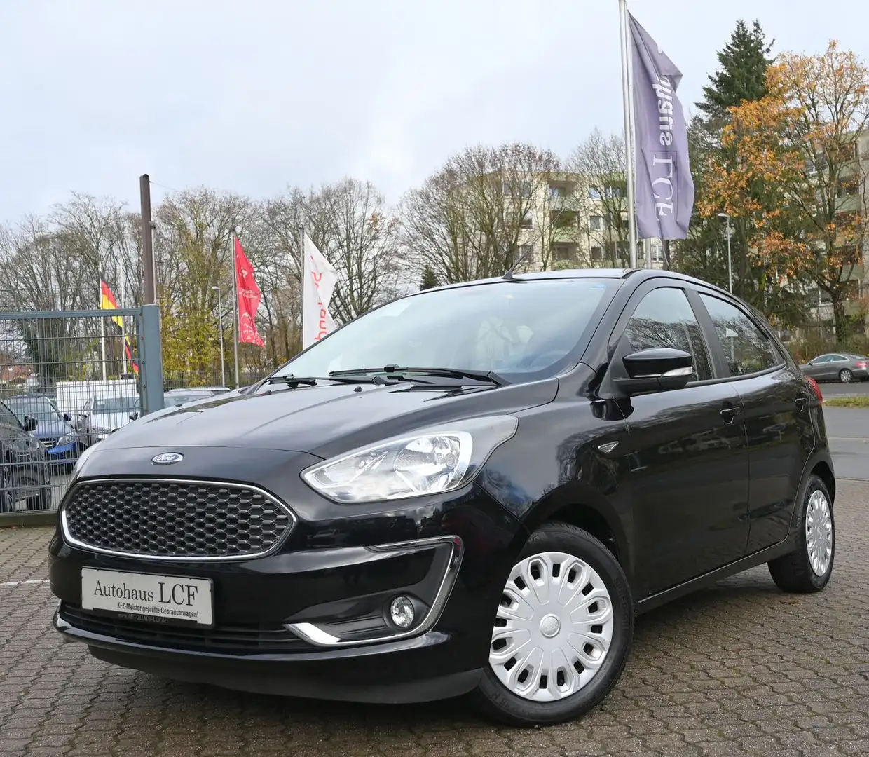 Ford Ka/Ka+ KA+ 1.2 Ti-VCT Cool & Connect Klima PDC Schwarz - 1