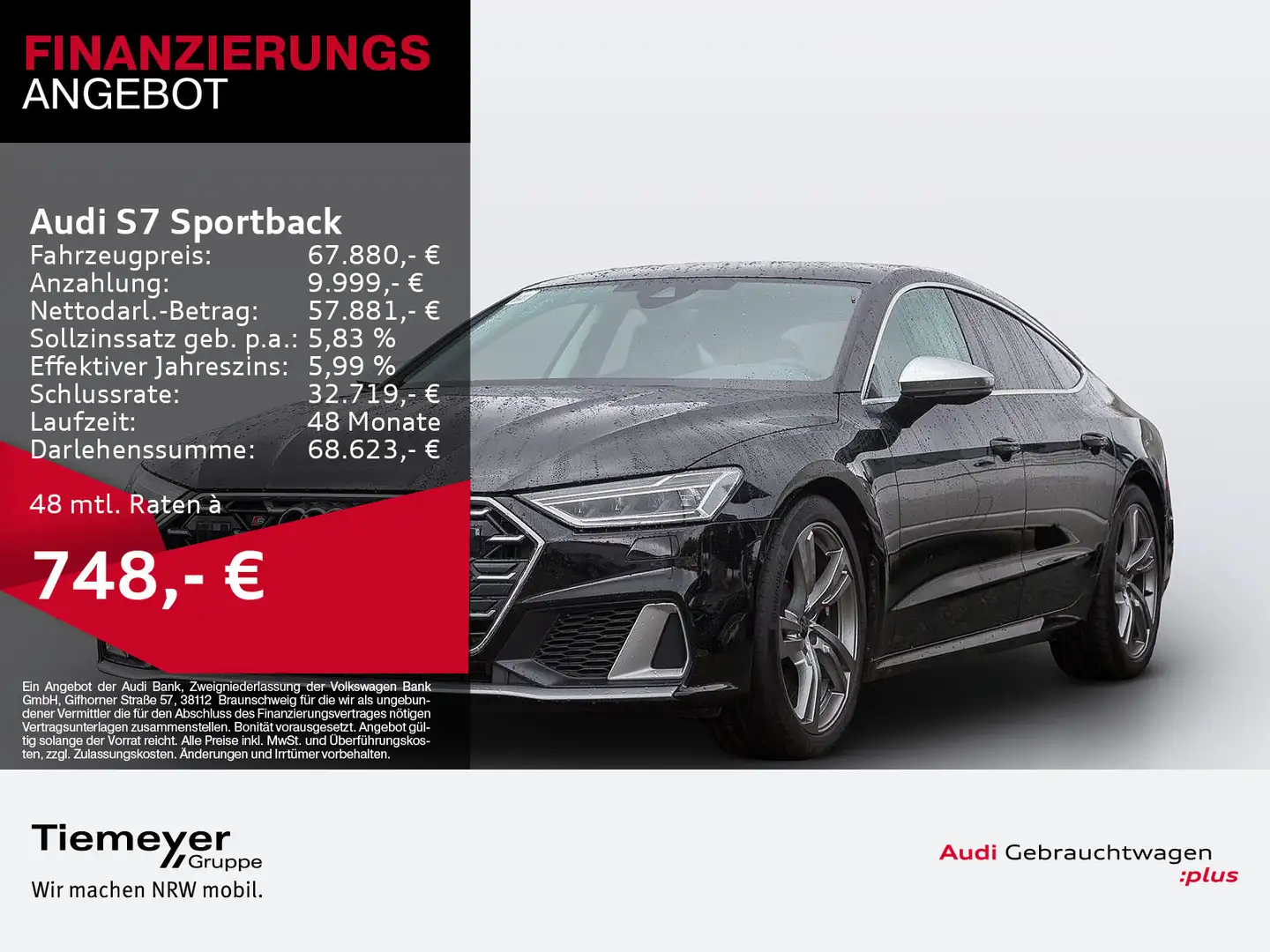 Audi S7 TDI Q LED PRIVACY S-SITZE APS+ Negru - 1