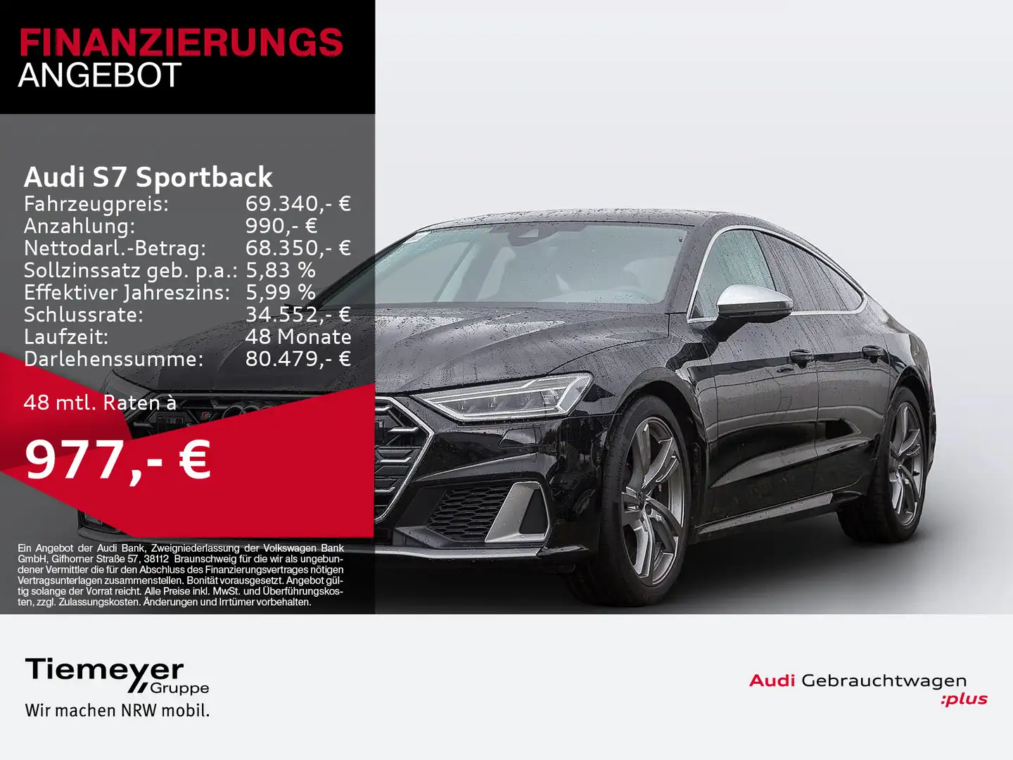 Audi S7 TDI Q LED PRIVACY S-SITZE APS+ Noir - 1