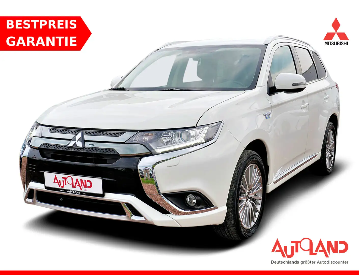 Mitsubishi Outlander 2.4 Plug-in Hybrid 4WD AWD DAB Kamera Weiß - 1