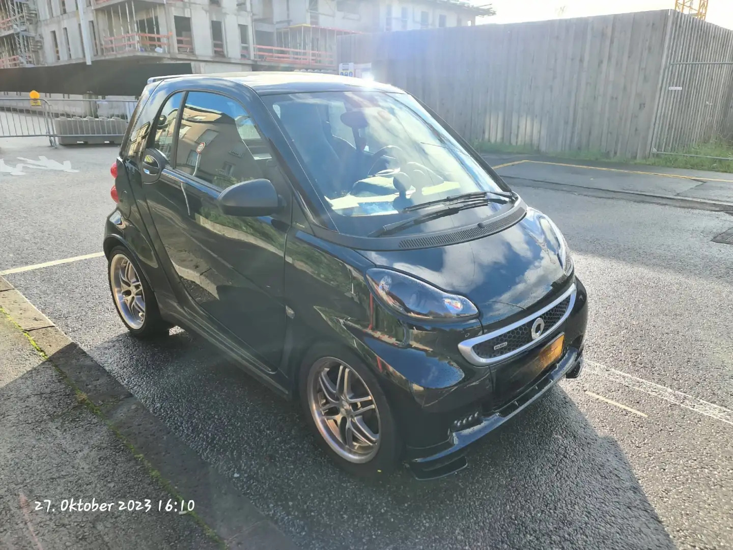 smart brabus fortwo coupe softouch Xclusive Negru - 1