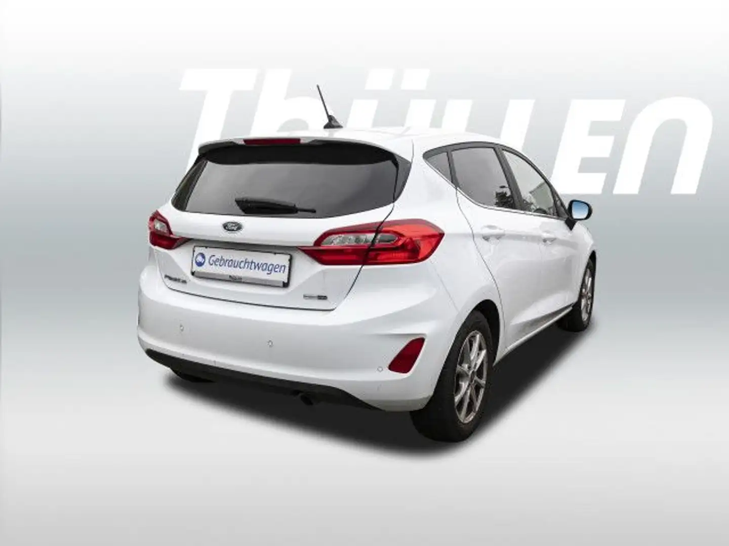 Ford Fiesta Titanium 1.0 EcoBoost MHEV LED Klima Bílá - 2