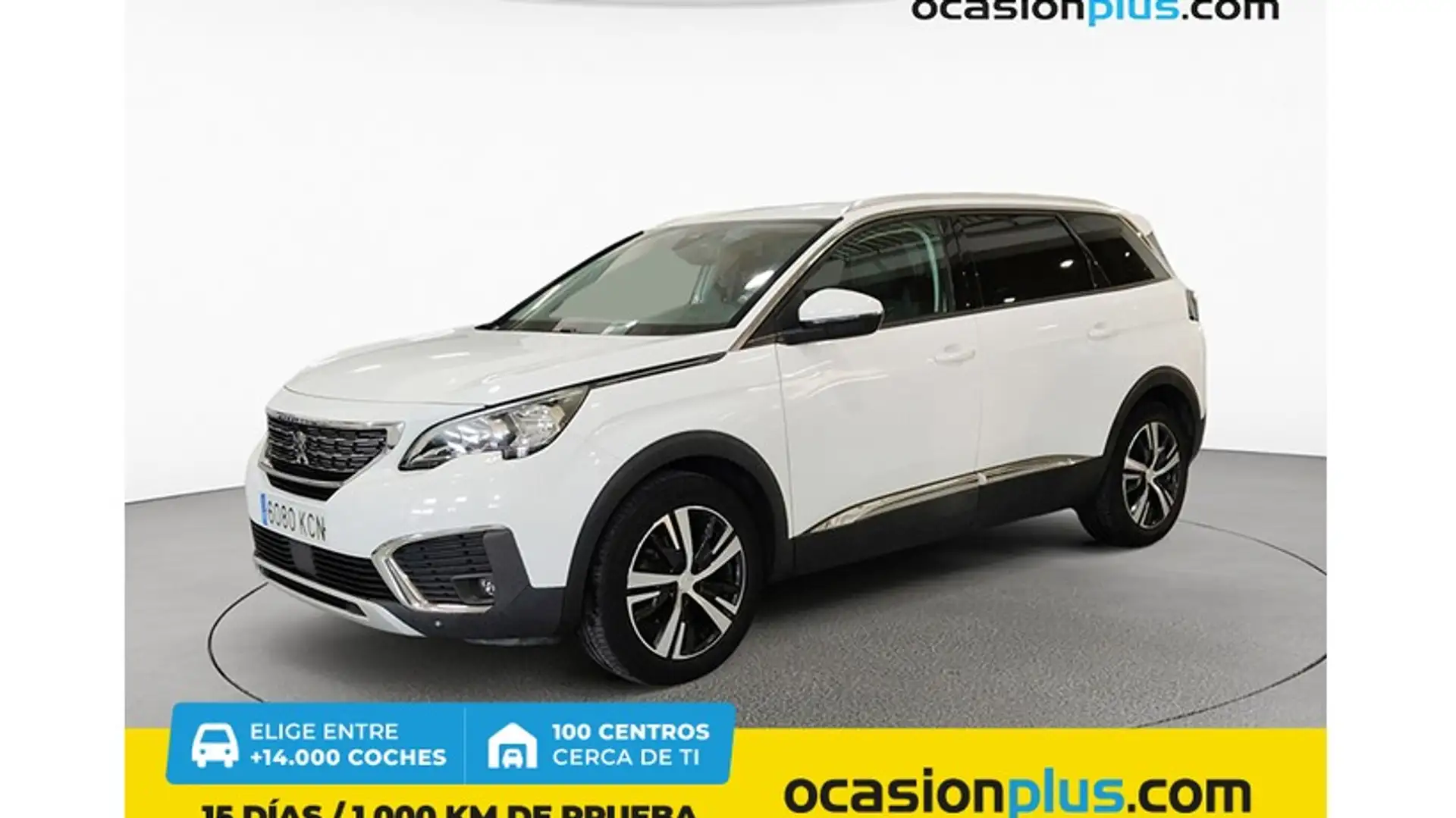 Peugeot 5008 1.6 BlueHDI Allure 7 pl. 120 Blanc - 1