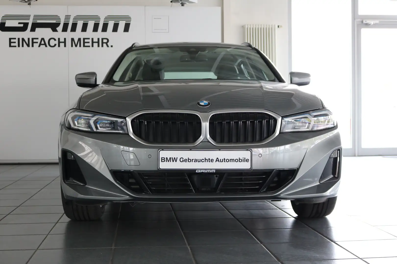 BMW 318 i Touring Head-Up AHK LED RFK ACC + Stop&Go Shz Gris - 2