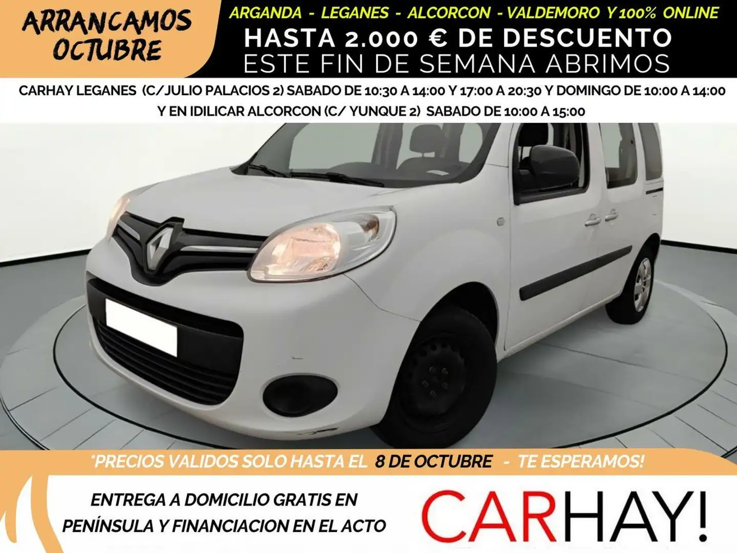 Renault Kangoo Combi ENERGY DCI 75 ZEN 5D Blanco - 1
