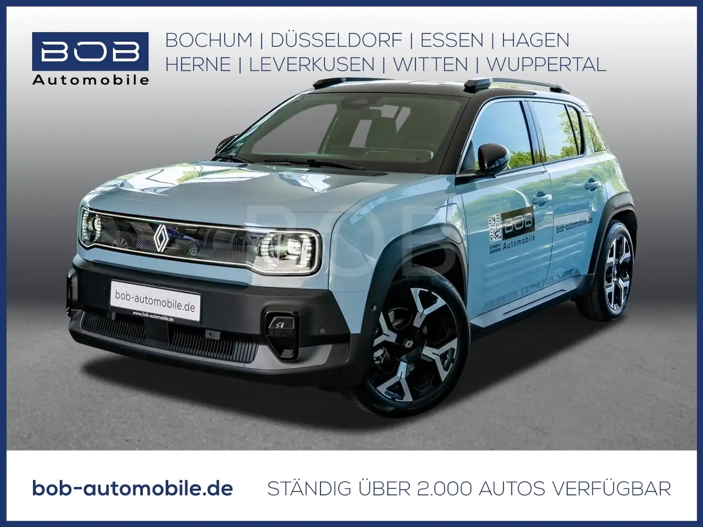 Renault R 4 E-Tech Techno 150 Comfort Range NAVI SHZ PDC Blau - 1