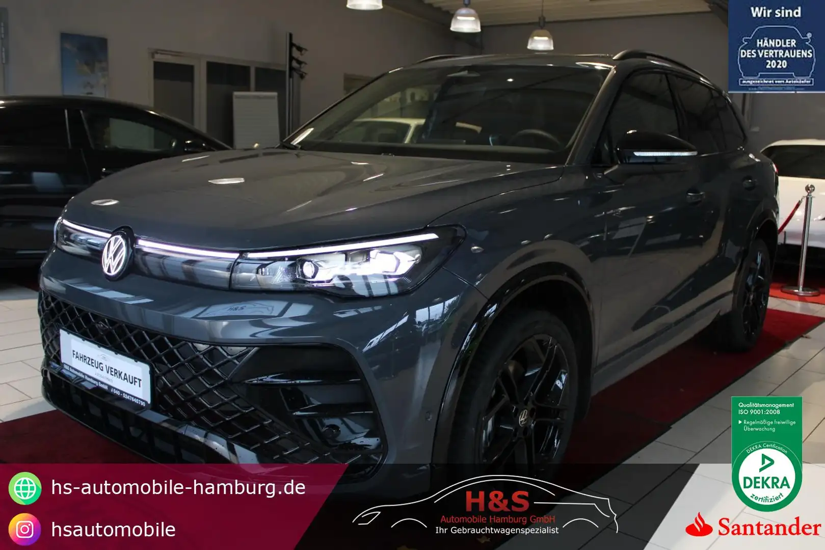 Volkswagen Tiguan 2.0 TDI 4Motion R-Line Grigio - 1