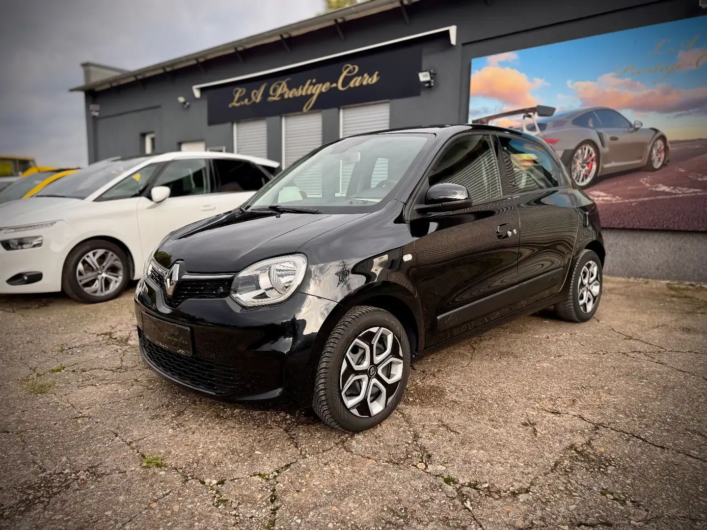 Renault Twingo 1,0 SCe "Limited" klima*MFL*LED*Garantie Schwarz - 1