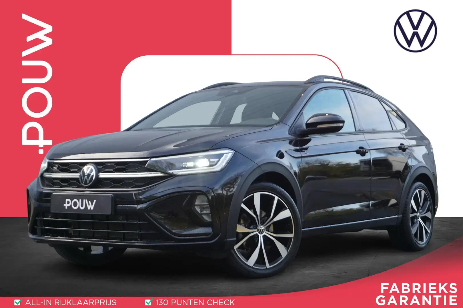 Volkswagen Taigo 1.0 TSI 115pk DSG R-Line | IQ Light | Keyless | Ac Noir - 1