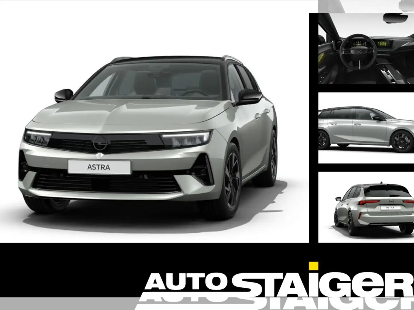 Opel Astra Sports Tourer GS 1.2 Turbo Silber - 1