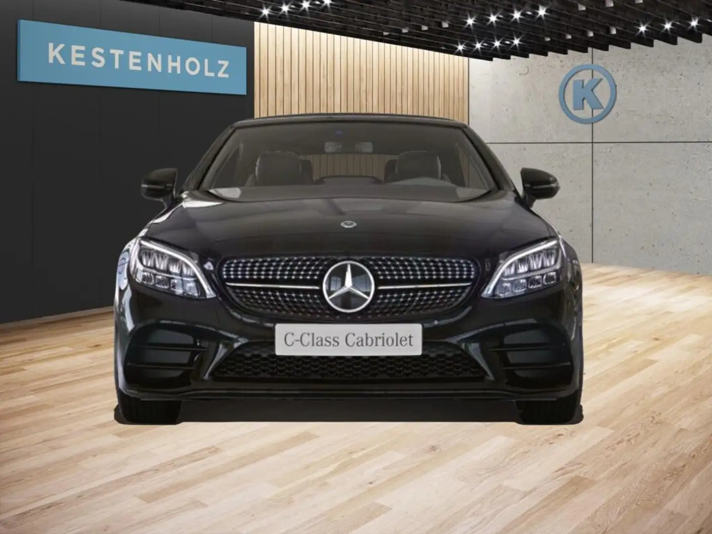 Mercedes-Benz C 200 Cabriolet *AMG*NIGHT*BURMESTER*NAVI*LED* Noir - 2