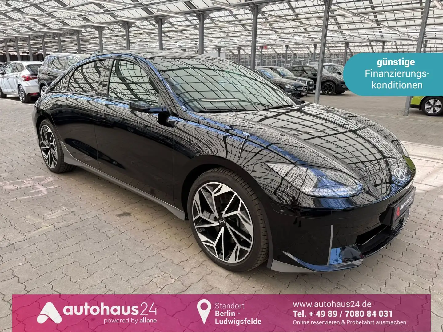 Hyundai IONIQ 6 Uniq Navi|Bose|Leder|Schiebedach Negro - 1