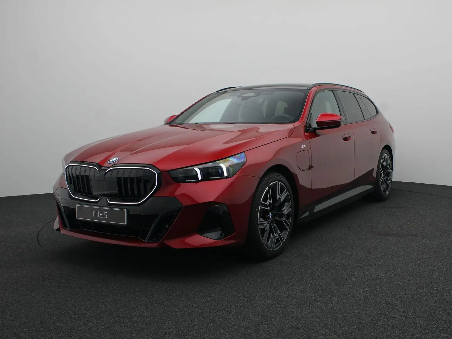 BMW 530 5 Serie Touring 530e Rood - 1
