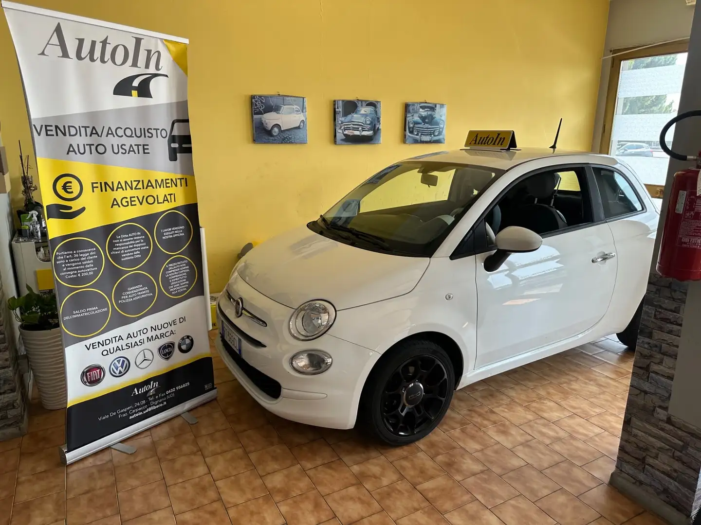 Fiat 500 1.2 Pop Bianco - 1