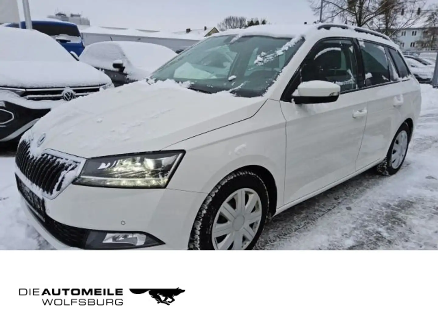 Skoda Fabia 3 III Combi 1.0 TSI Best of Einparkhi/Navi Weiß - 1