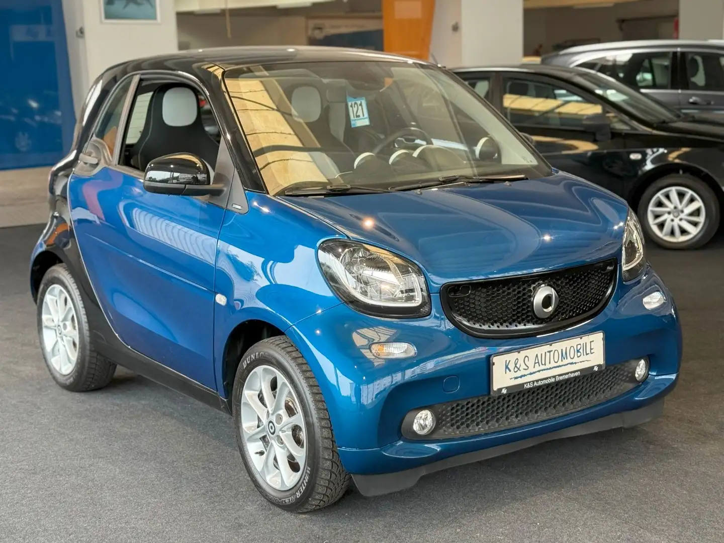 smart forTwo coupe*LED*SHZ*TEMPO*KLIMAAUTO*PANO* Blu/Azzurro - 1