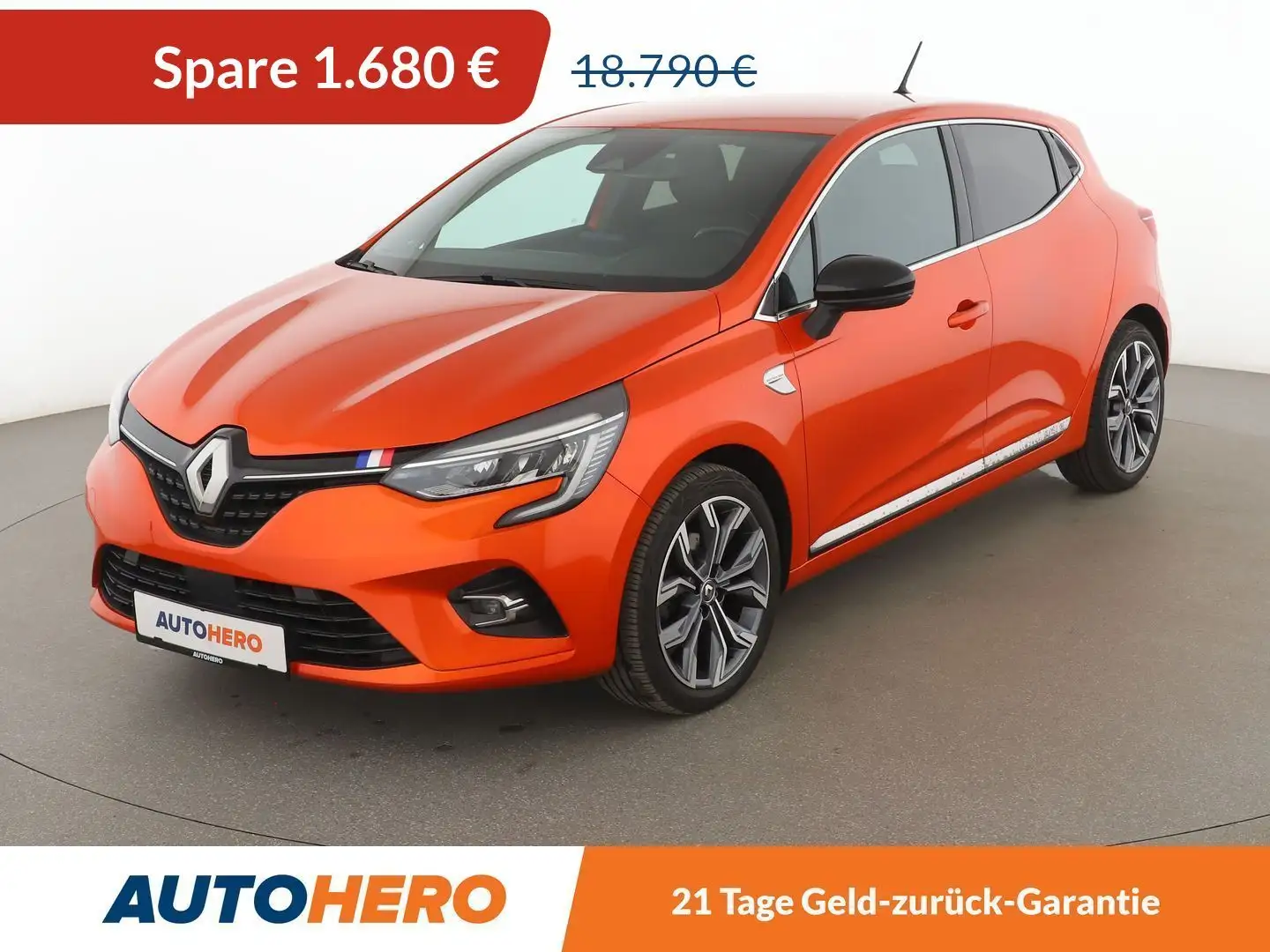 Renault Clio 1.3 TCe Edition One Aut.*NAVI*LED*CAM*SHZ*ALU* Orange - 1