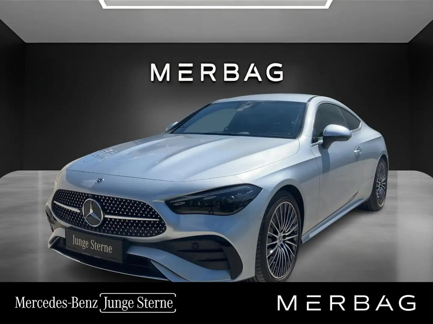 Mercedes-Benz CLE 220 d Coupé AMG Line Premium Srebrny - 1