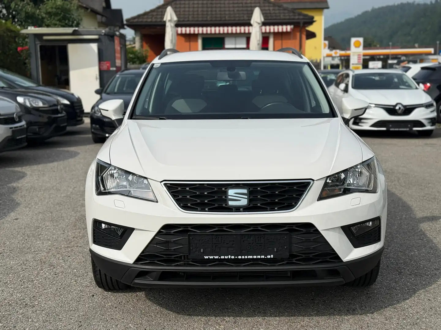 SEAT Ateca Reference TDI 1.Besitz TÜV NEU Anhängerk. Weiß - 2