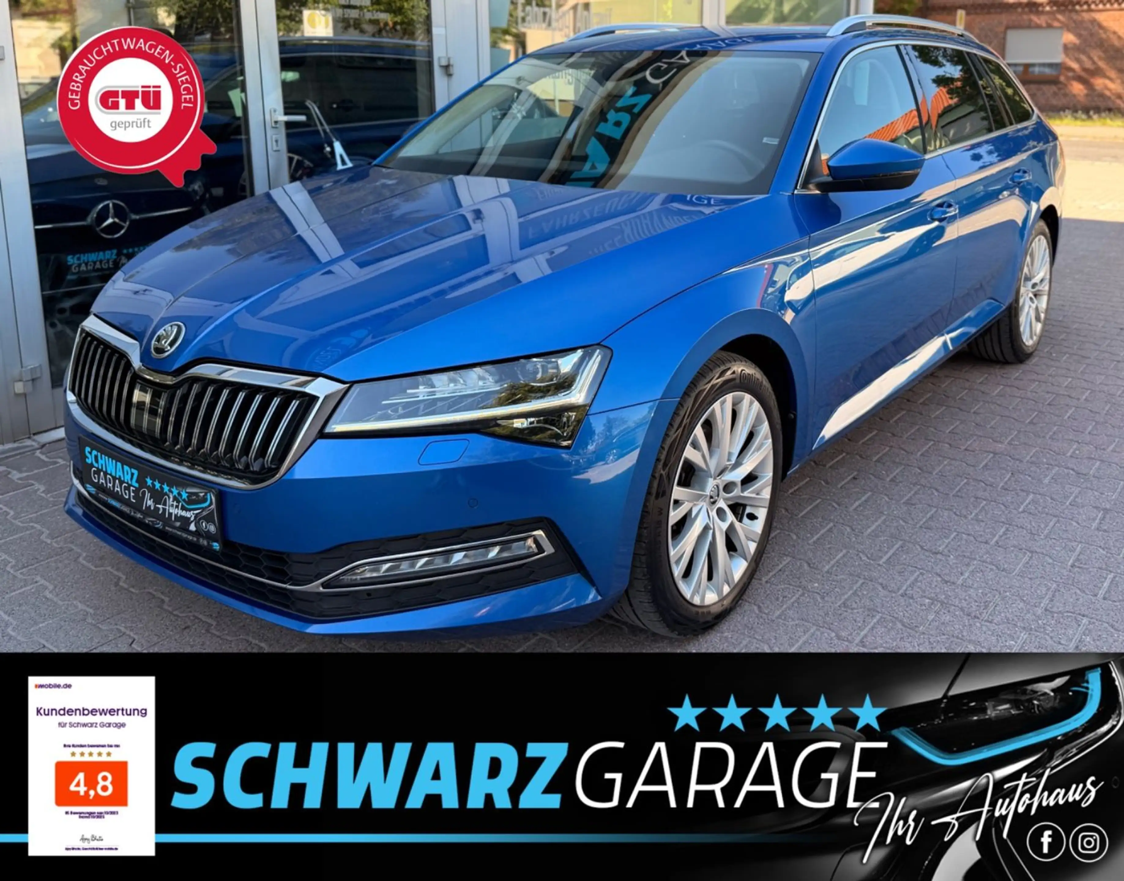 Skoda Superb Combi Style*LED*VOLLDIGITAL*AHK*
