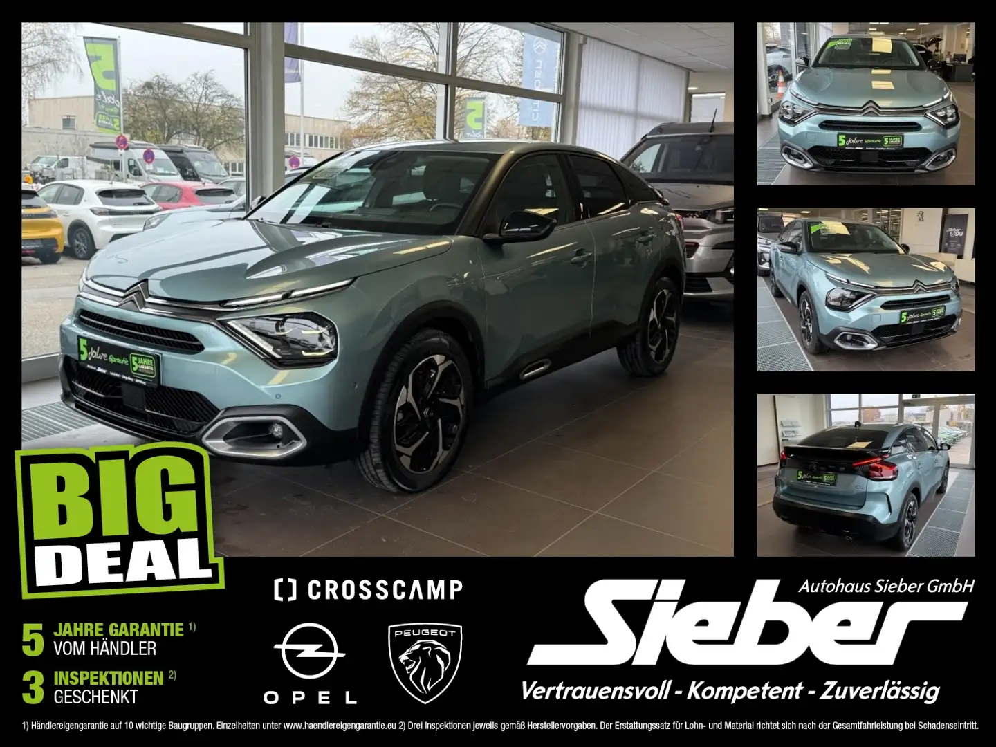 Citroen C4 1.2 PureTech 130 Shine Kamera*Navi*Sitzhzg Albastru - 1