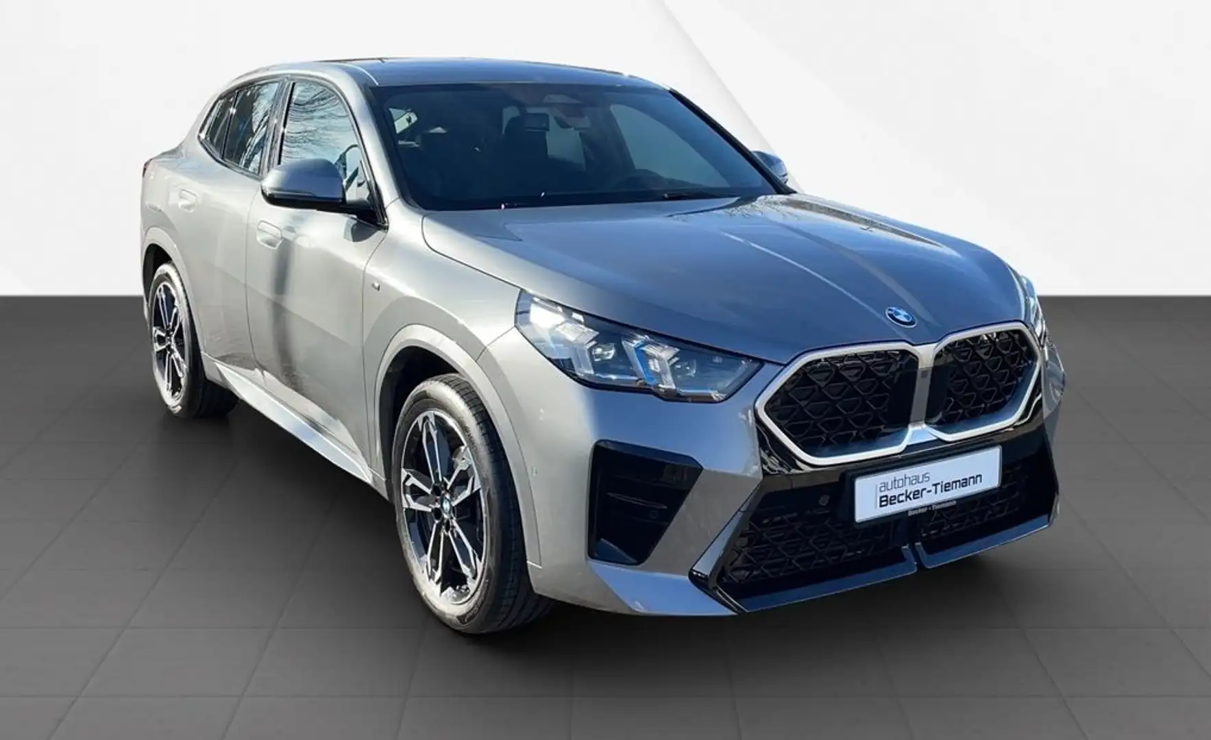 BMW X2 sdrive 18d MSport auto Grigio - 2