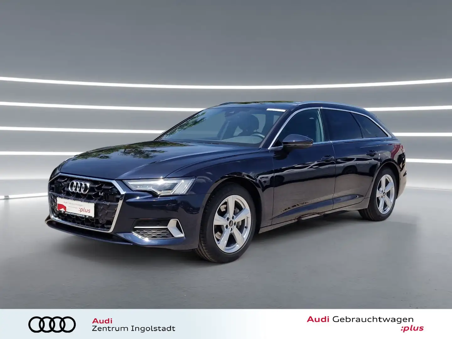 Audi A6 Avant 40 TDI qu MATRIX PANO AHK ACC Advanced Blau - 2