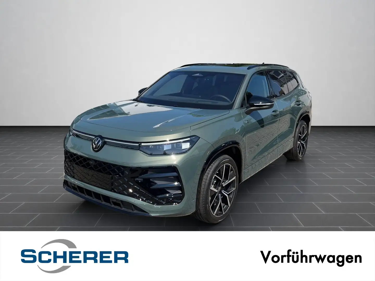 Volkswagen Tayron R-Line 2.0 TDI 4M AHK|Leder|7 Sitze|PANO| Grün - 1