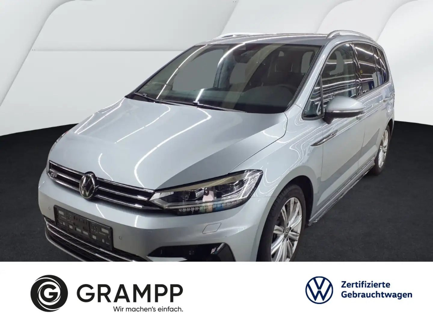 Volkswagen Touran Comfortline 1.5TSI DSG +R-LINE+KAMERA+LED Silber - 1