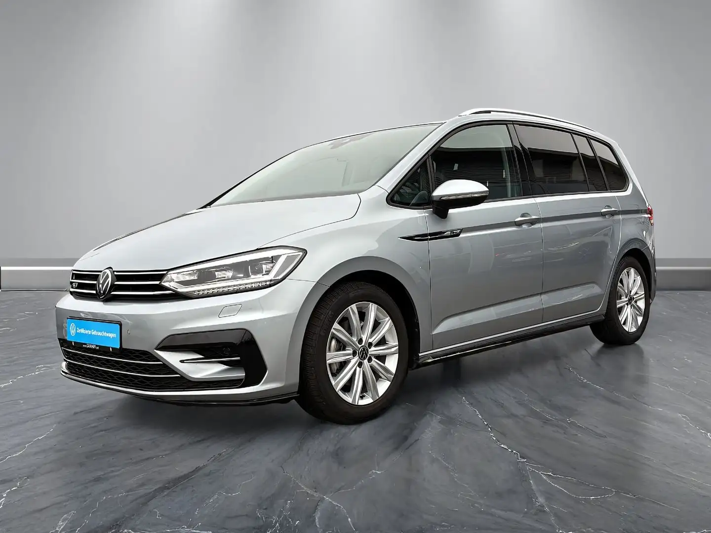 Volkswagen Touran Comfortline 1.5TSI DSG +R-LINE+KAMERA+LED Silber - 2