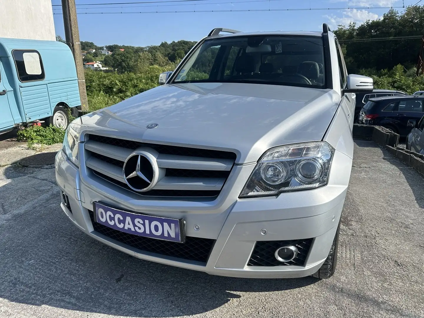 Mercedes-Benz GLK 220 220 BLUETEC 4MATIC 7GTRONIC + Gris - 2