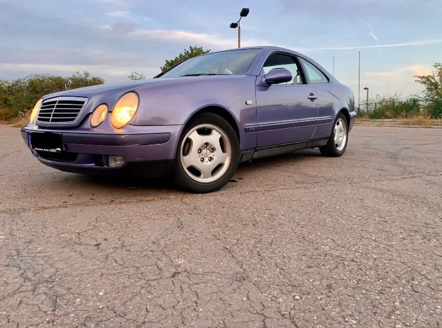 Mercedes-Benz CLK 230 CLK-Klasse Coupe Kompressor Elegance Blau - 2