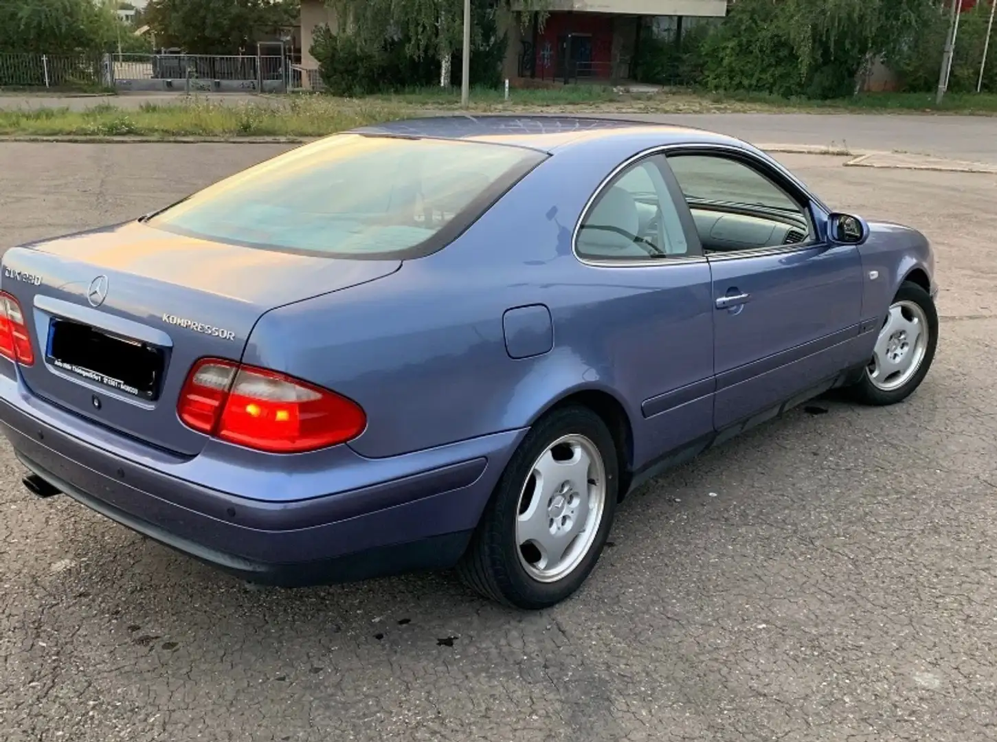 Mercedes-Benz CLK 230 CLK-Klasse Coupe Kompressor Elegance Blau - 1
