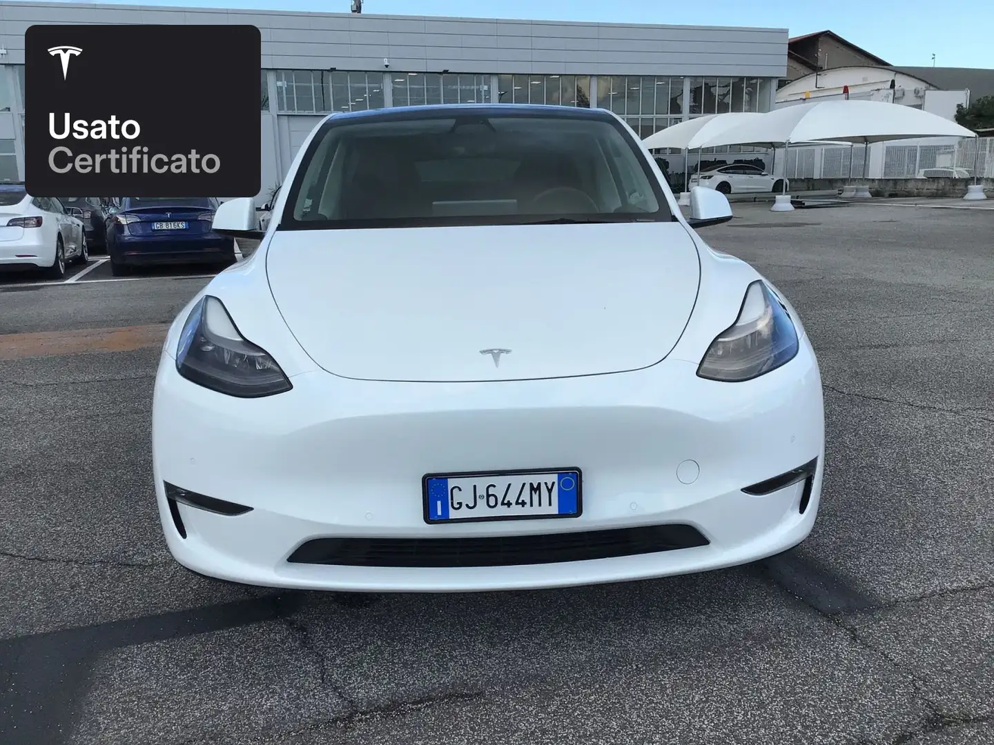 Tesla Model Y Long Range AWD Bianco - 2
