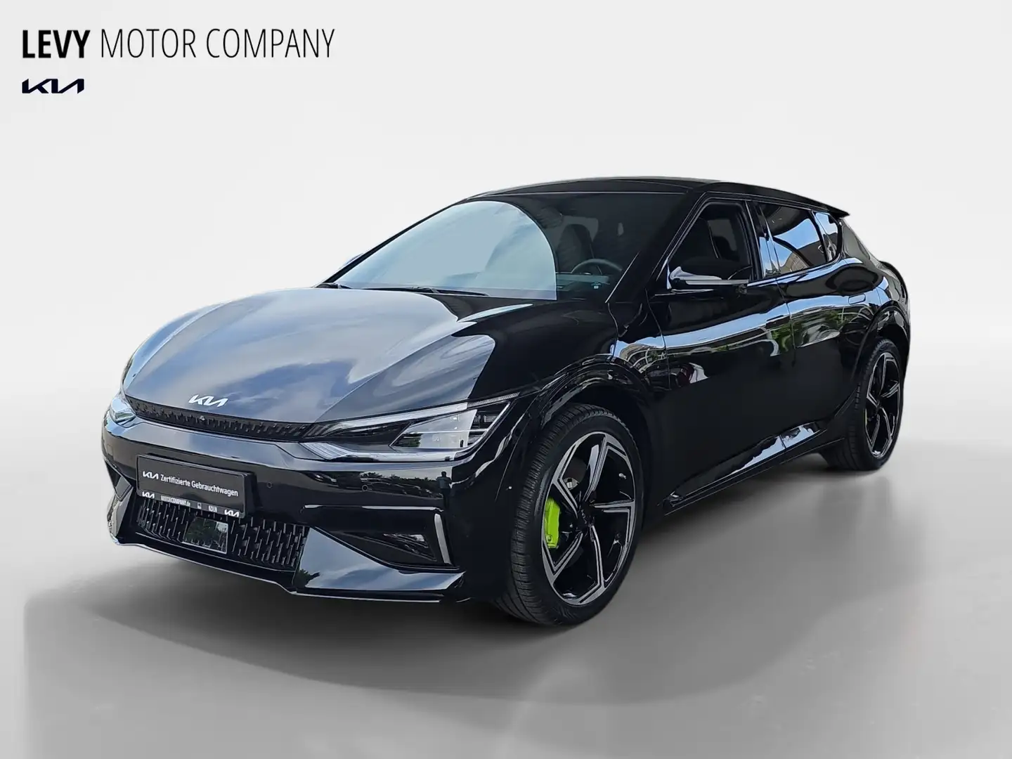 Kia EV6 GT +MY24+Panorama+Allwetter+Navi+360°R.Kamera Чёрный - 2