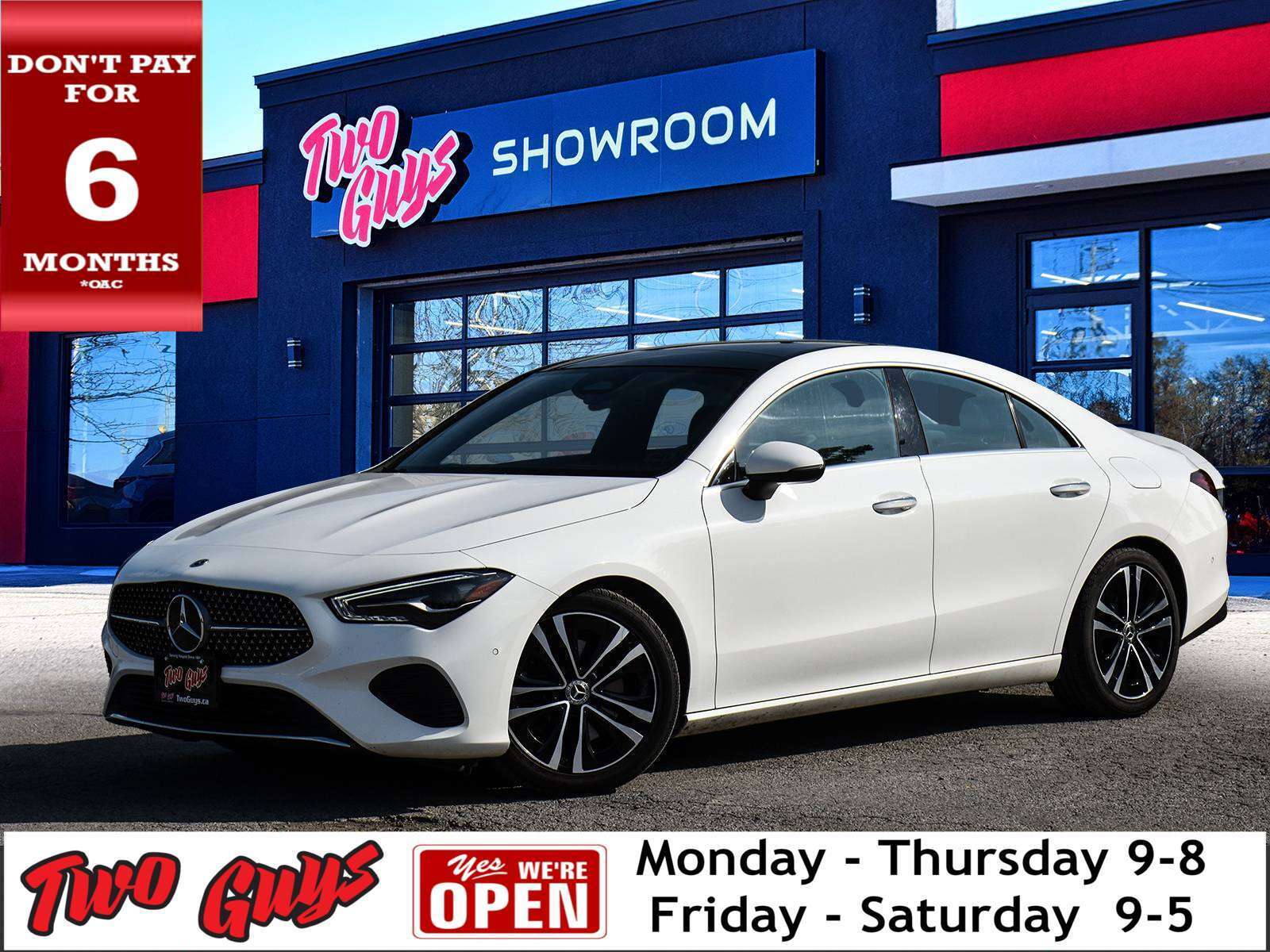 2025 Mercedes-Benz CLA Coupe CLA 250 4Matic AWD Sunroof Leather Nav photo 1