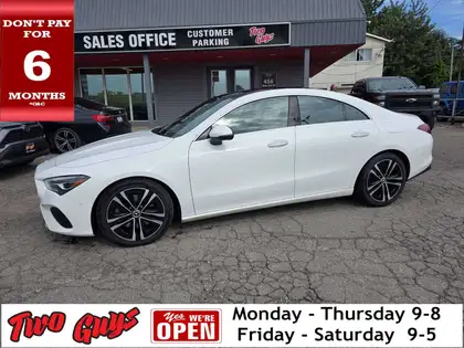 White 2025 Mercedes-Benz CLA Coupe All-Wheel Drive 8-Speed Automatic