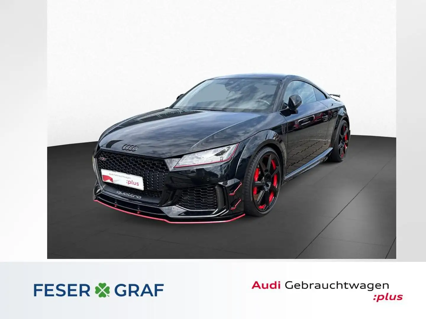 Audi TT RS Coupé qu. S-tro. +280 km/h+B&O+Matrix+Performancep Noir - 1