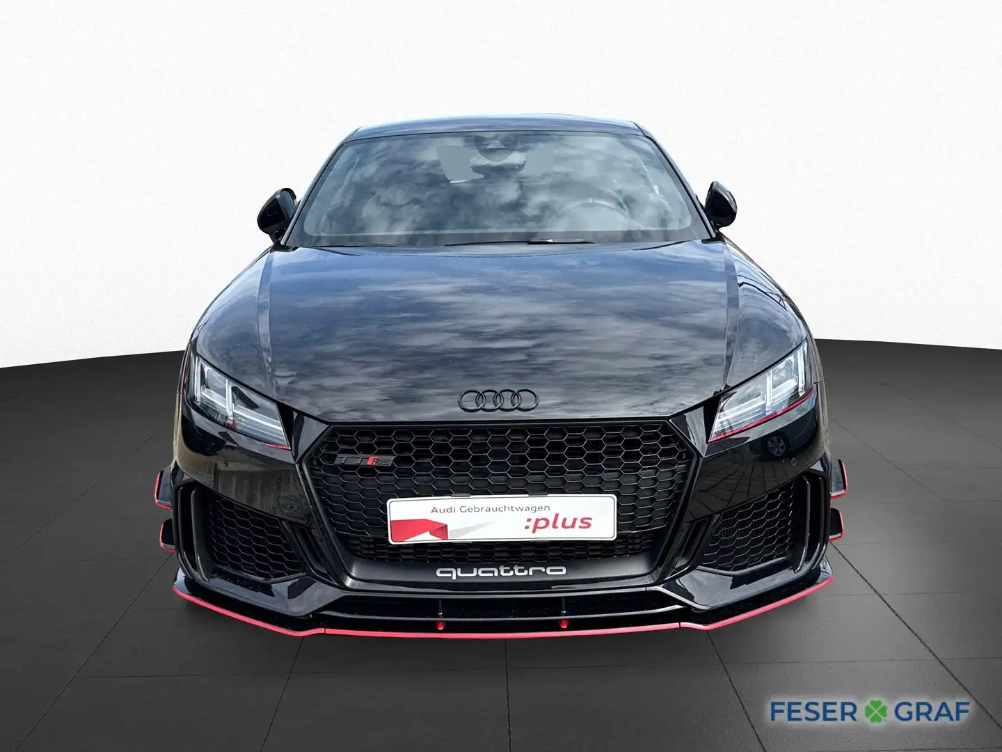 Audi TT RS Coupé qu. S-tro. +280 km/h+B&O+Matrix Чёрный - 2