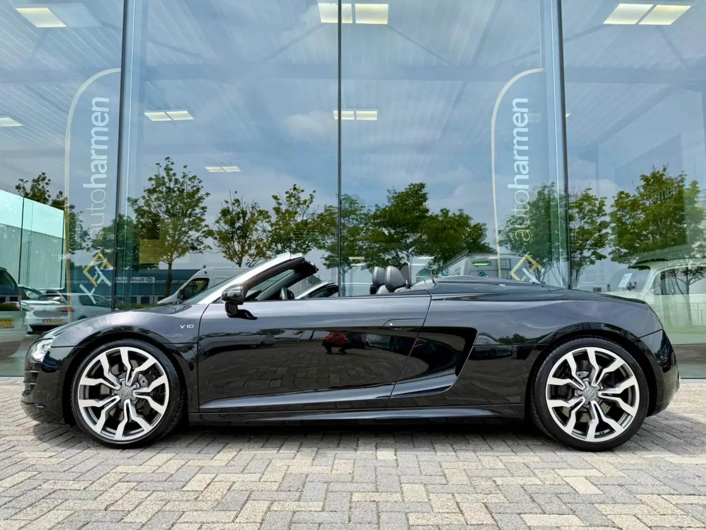 Audi R8 Spyder 5.2 V10 FSI, Carbon pakket, full history Schwarz - 2