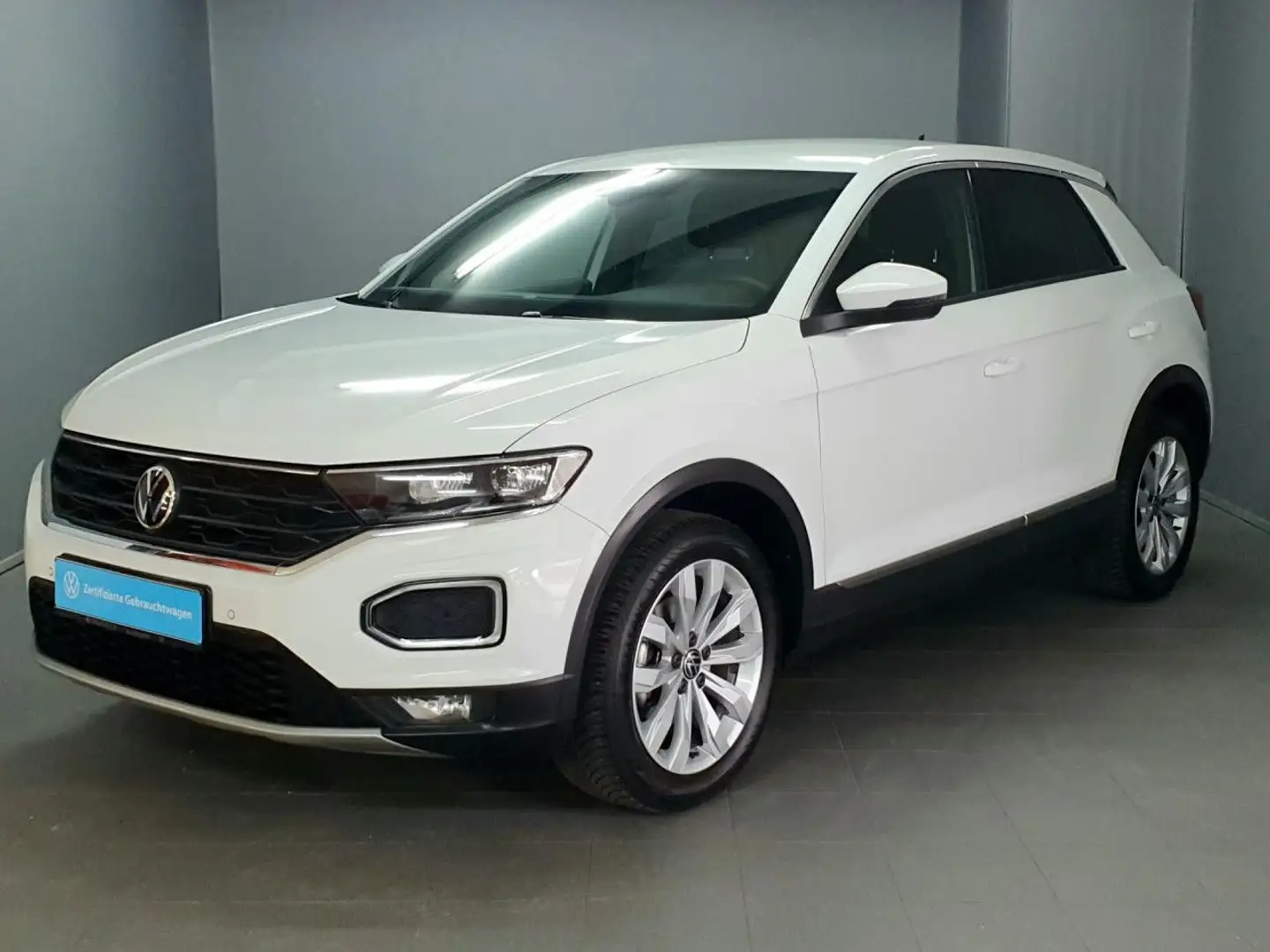 Volkswagen T-Roc sport 1.5TSI ACC/LED/Navi/RFK/AppConnect Weiß - 2