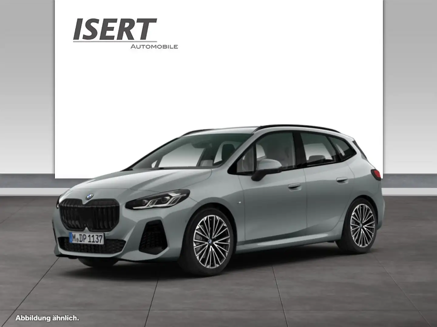 BMW 218 i M Sport A. +AHK+HUD+H&K+DAB Grau - 1